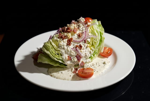 Classic Wedge Salad.