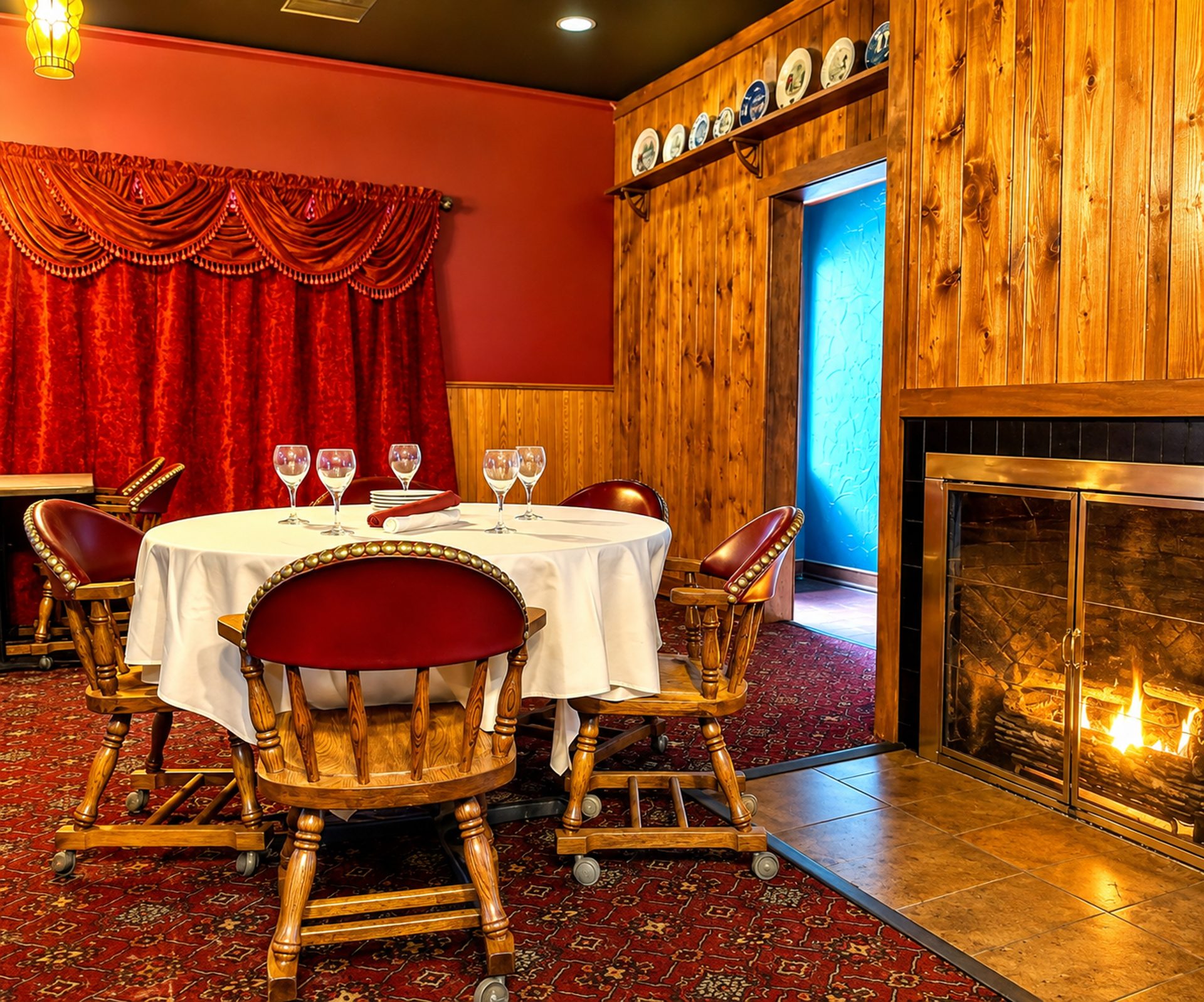 The Fireside Dining Room